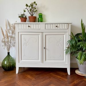 Buffet blanc salon cuisine