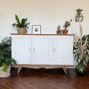 Produit rare enfilade vintage bois massif