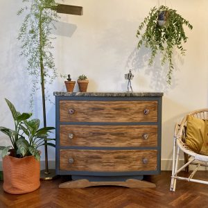 Noyer marbre lamp black